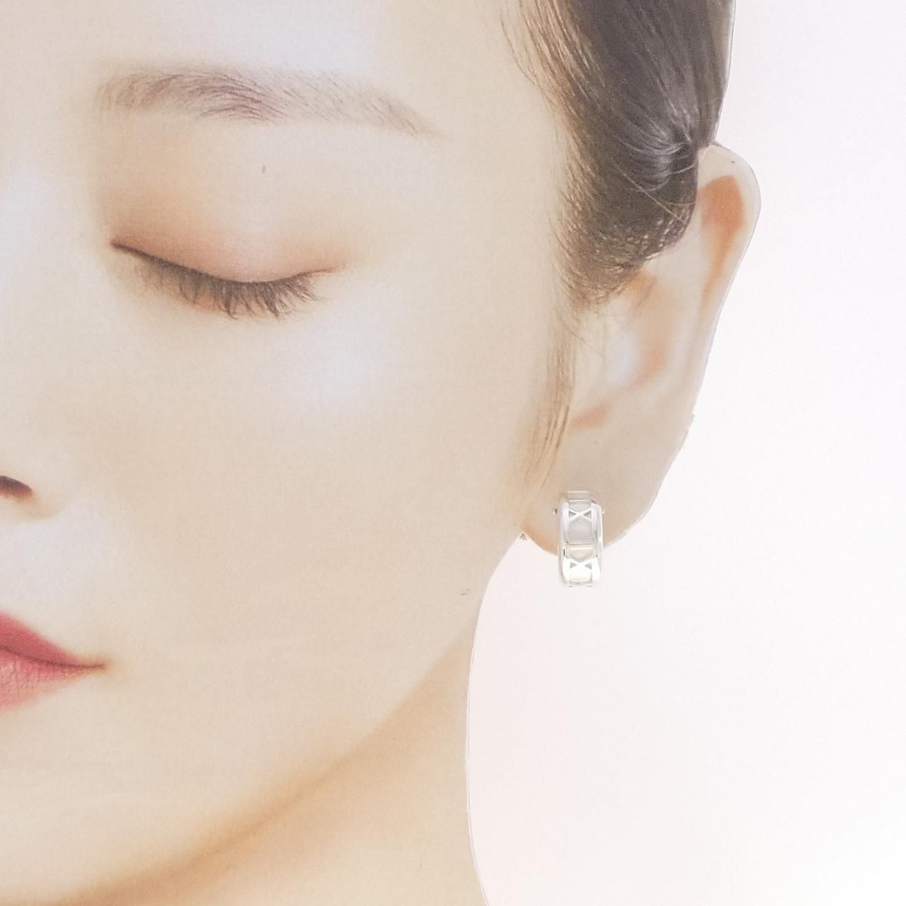 Tiffany & Co Atlas Earrings — view 4