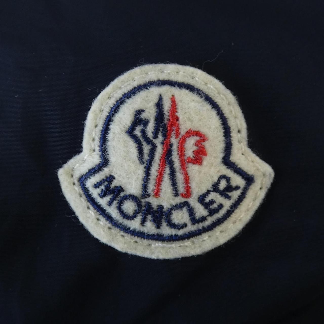 Moncler Topaz Coat Navy — view 7