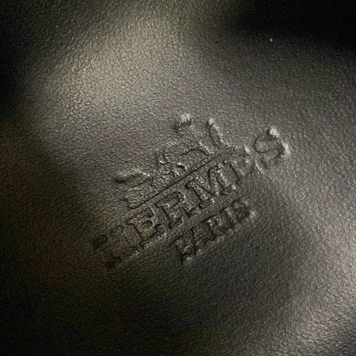 Hermes Sneakers 42.5 Daydream Black Kelly Silver High Cut Leather — view 9