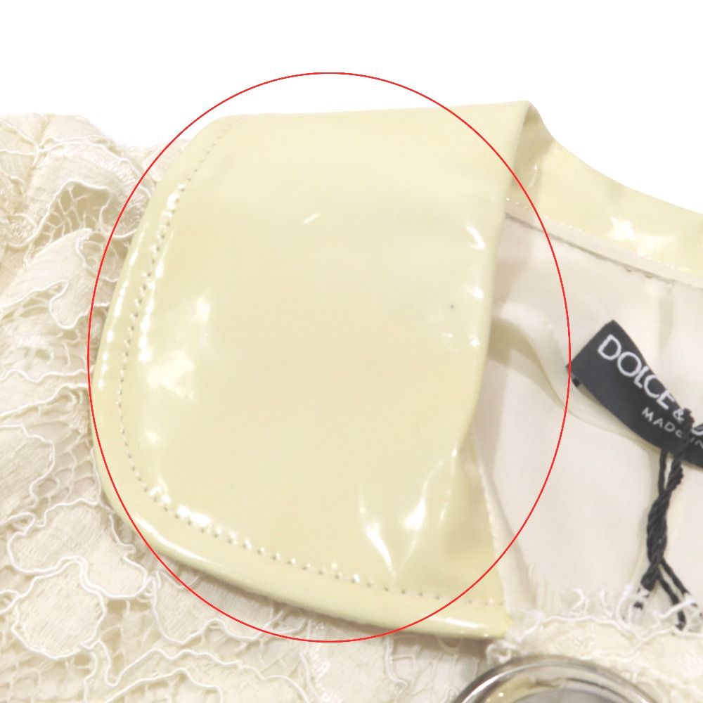 Dolce & Gabbana ReJacket Shaw Toheight Enamel 38 Yellow LadySecond Jacket — view 9