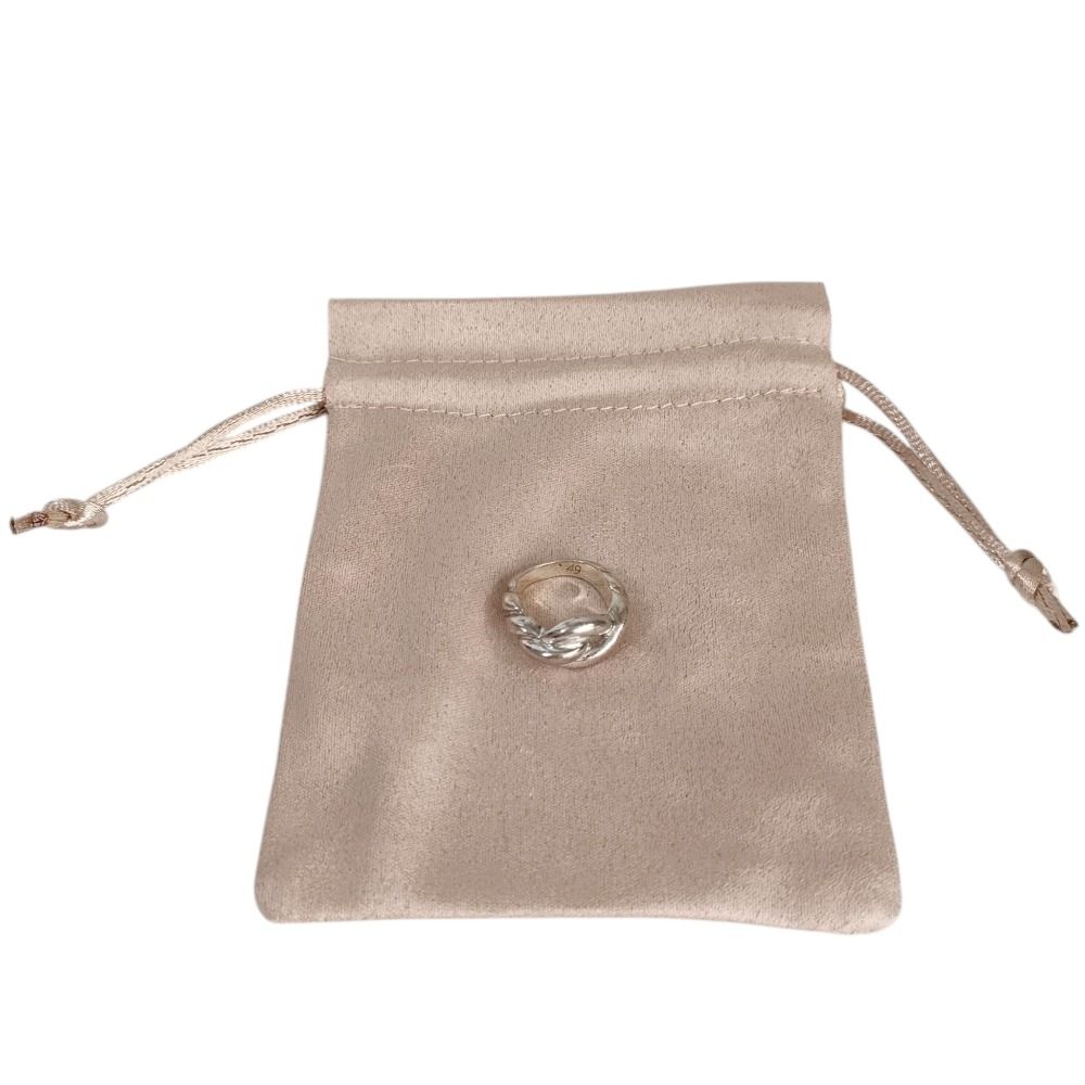 Hermes Torsade Ring 49 Silver — view 8