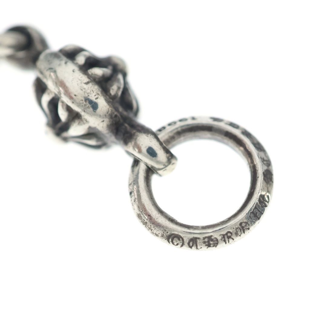 Chrome Hearts Tny CH Crs 1 Ball Tiny CH Cross Charm Pendant Top Silver — view 6