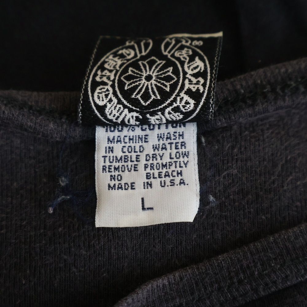 Chrome Hearts Kyosuke Himuro Vintage L S Tee Sleeve Logo Print Crew Neck Long — view 8