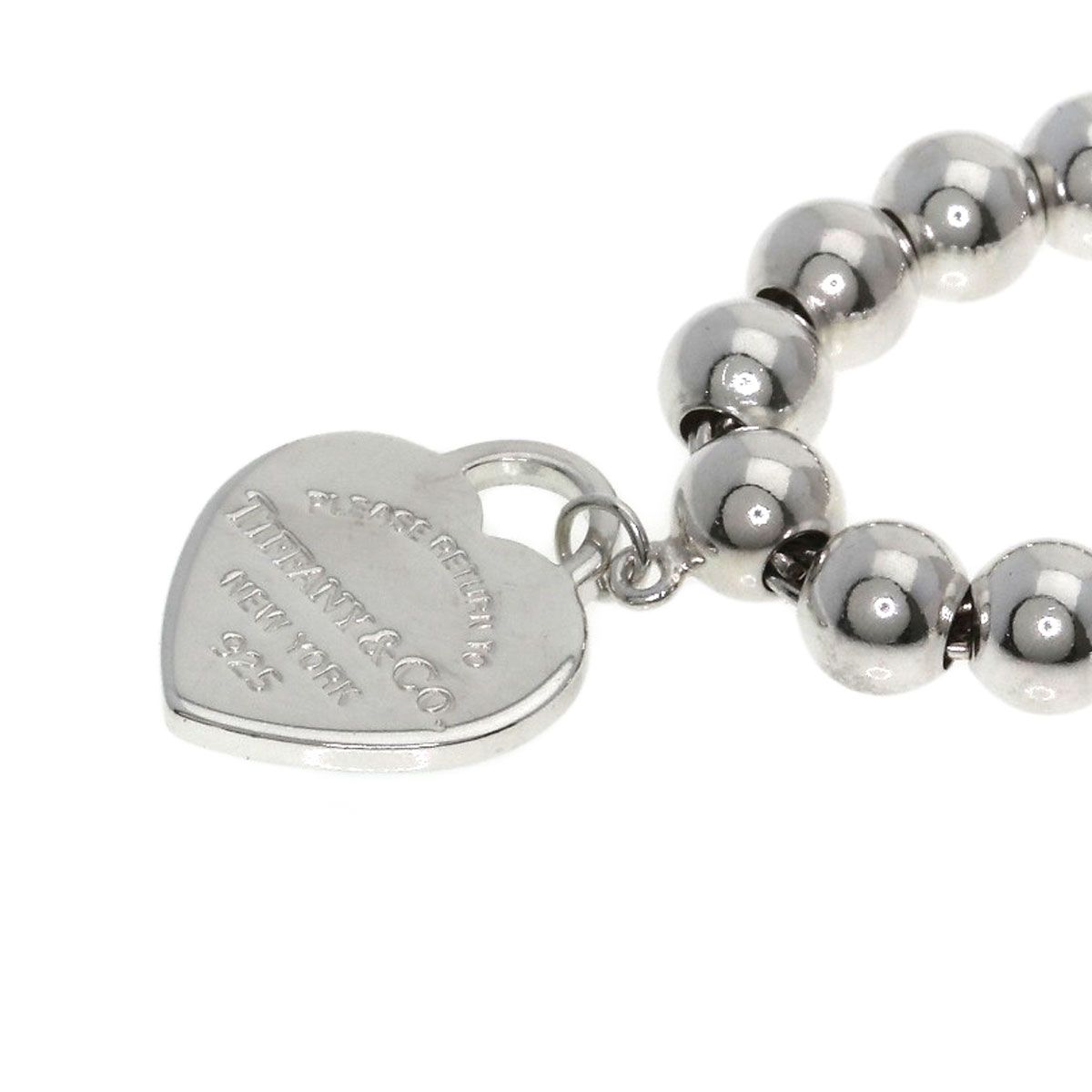 Tiffany & Co Return to Mini Heart Enamel Beads Bracelet — view 7
