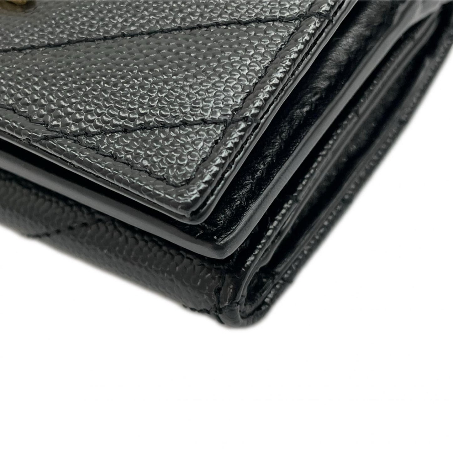 Saint Laurent Yves Wallet Black — view 9