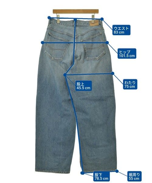 Balenciaga Denim Pants Blue — view 6