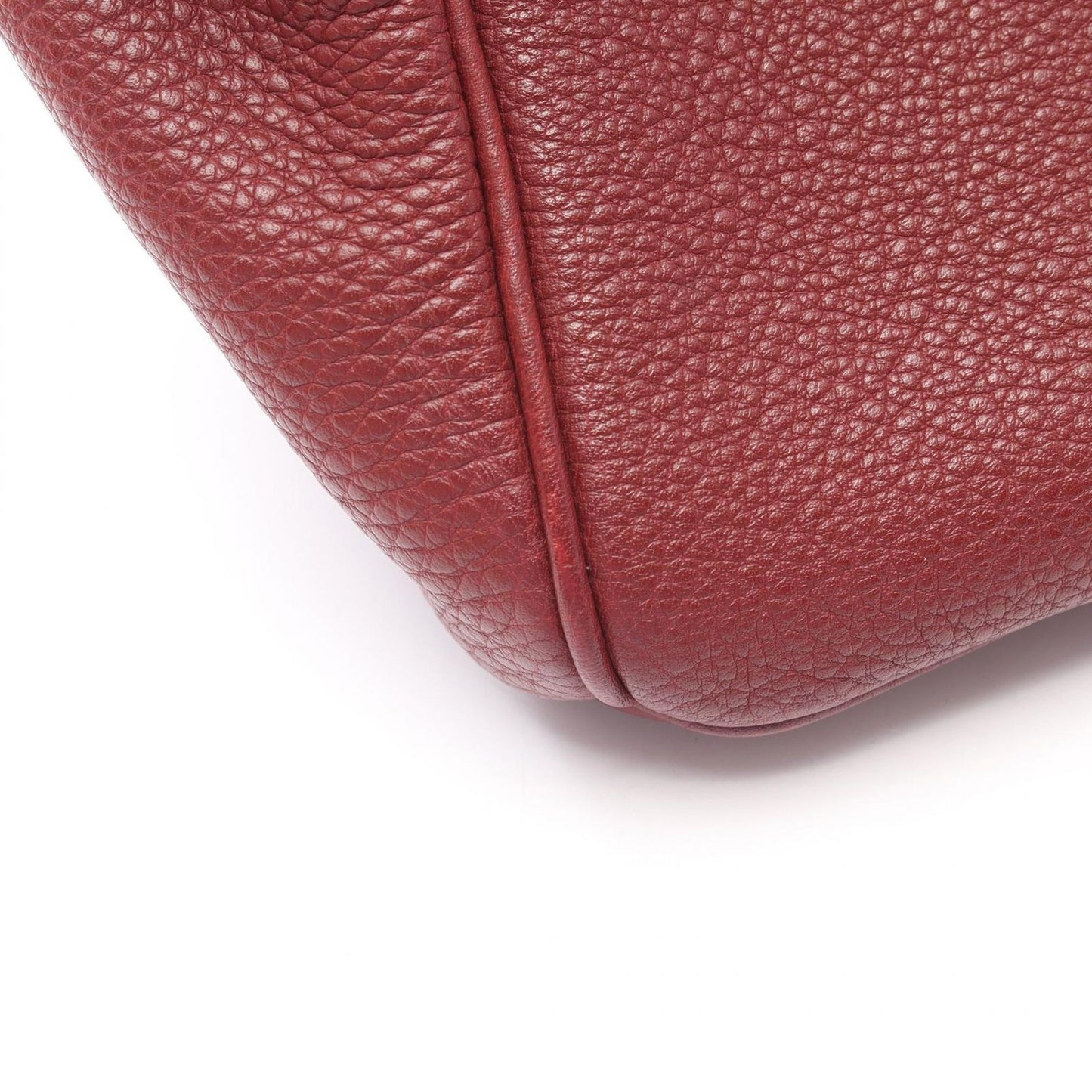 Hermes Handbag Birkin 30 Rouge Ash Leather — view 9