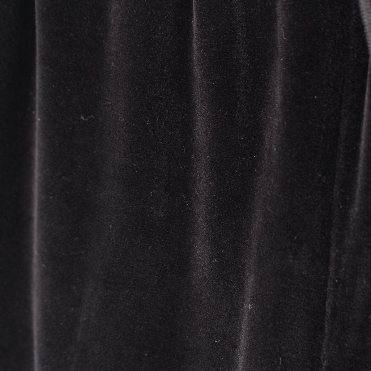 Celine Velvet Logo Embroidery Carriage Loose Lounge Pants Easy Black — view 9