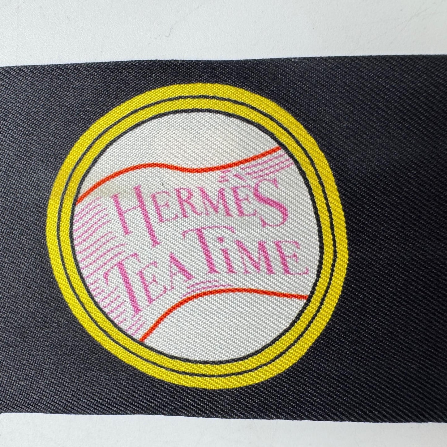 Hermes Twilly Tea Time Silk Scarf — view 8