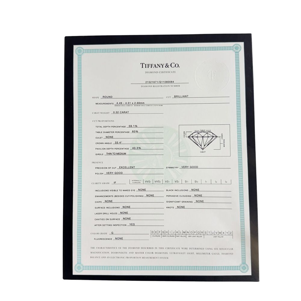 Tiffany & Co Solitaire Ring Diamond — view 9