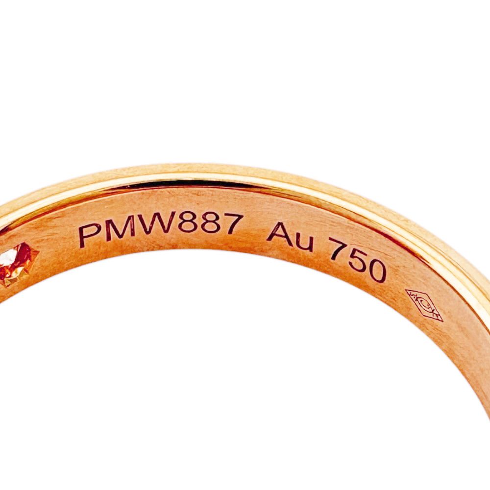 Cartier C Wedding Ring 18k Gold Diamond — view 8