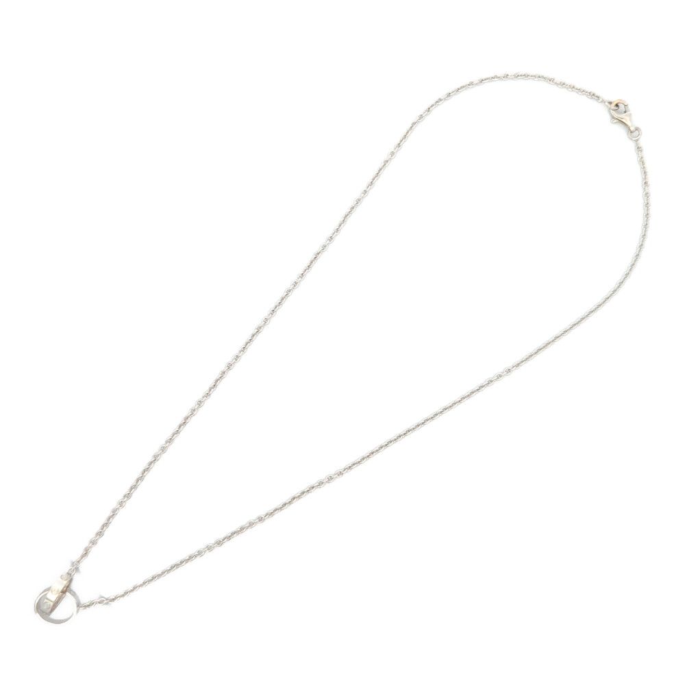 Cartier Baby Love Necklace Pendant 18k White Gold — view 5