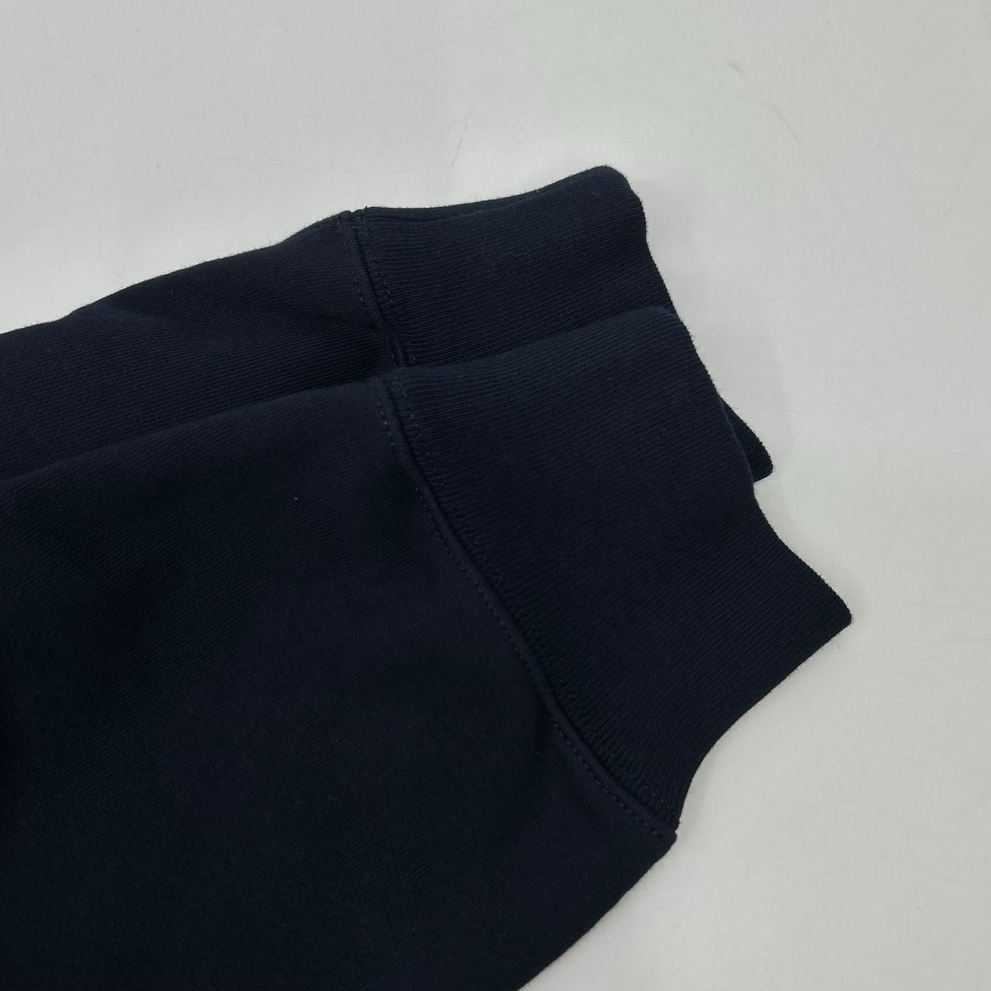 Gucci Navy Script Logo Sweatshirt Hoodie — view 9