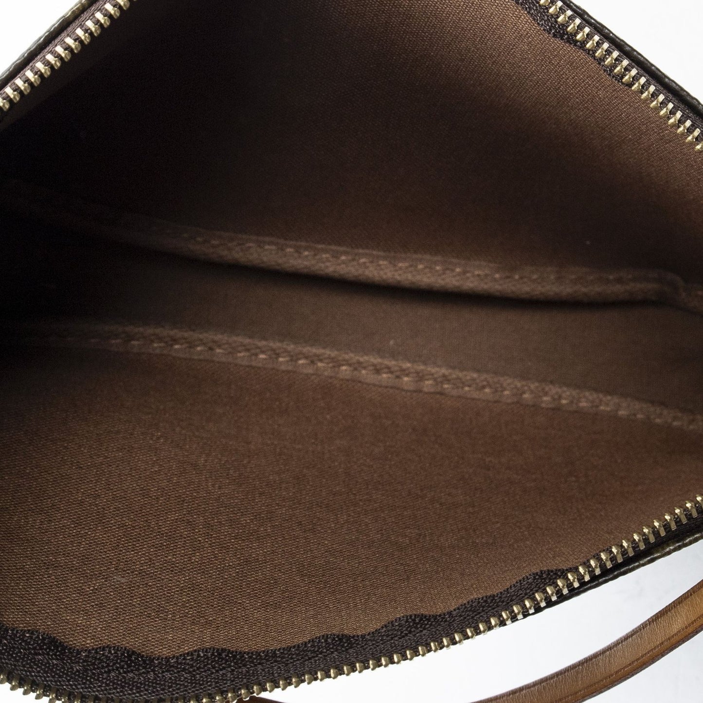 Louis Vuitton Pochette Brown Monogram Canvas — view 9