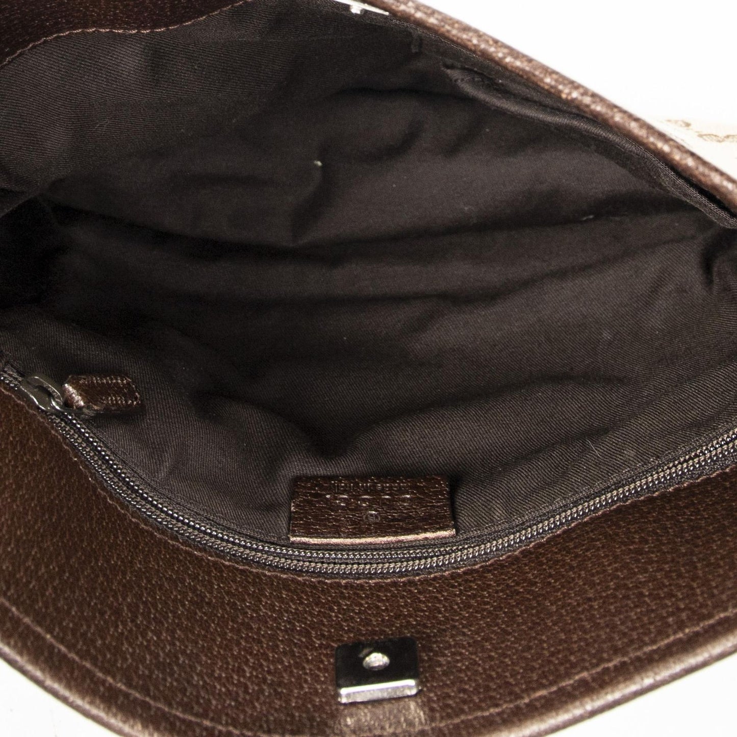 Gucci Eclipse Crossbody Shoulder Bag Beige Brown GG Canvas — view 9