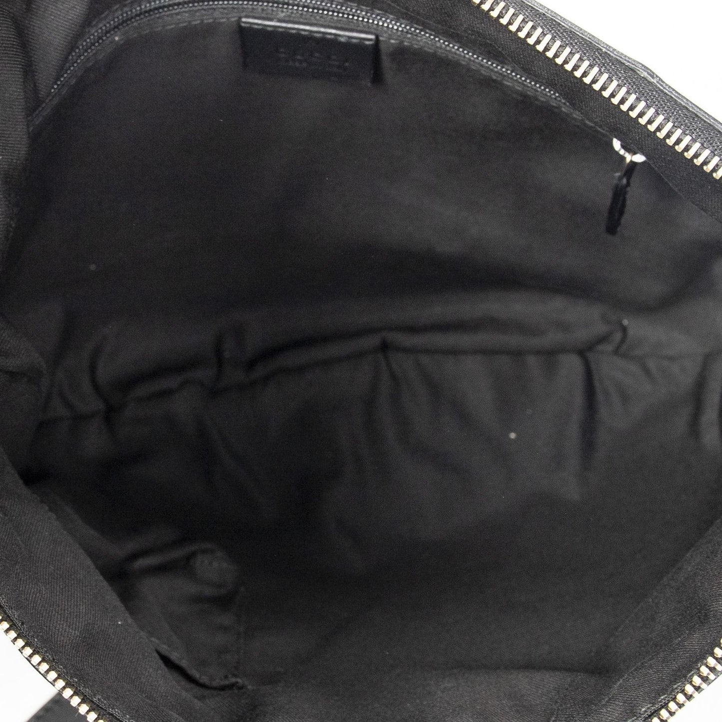 Gucci Abbey Shoulder Bag Black GG Canvas — view 9