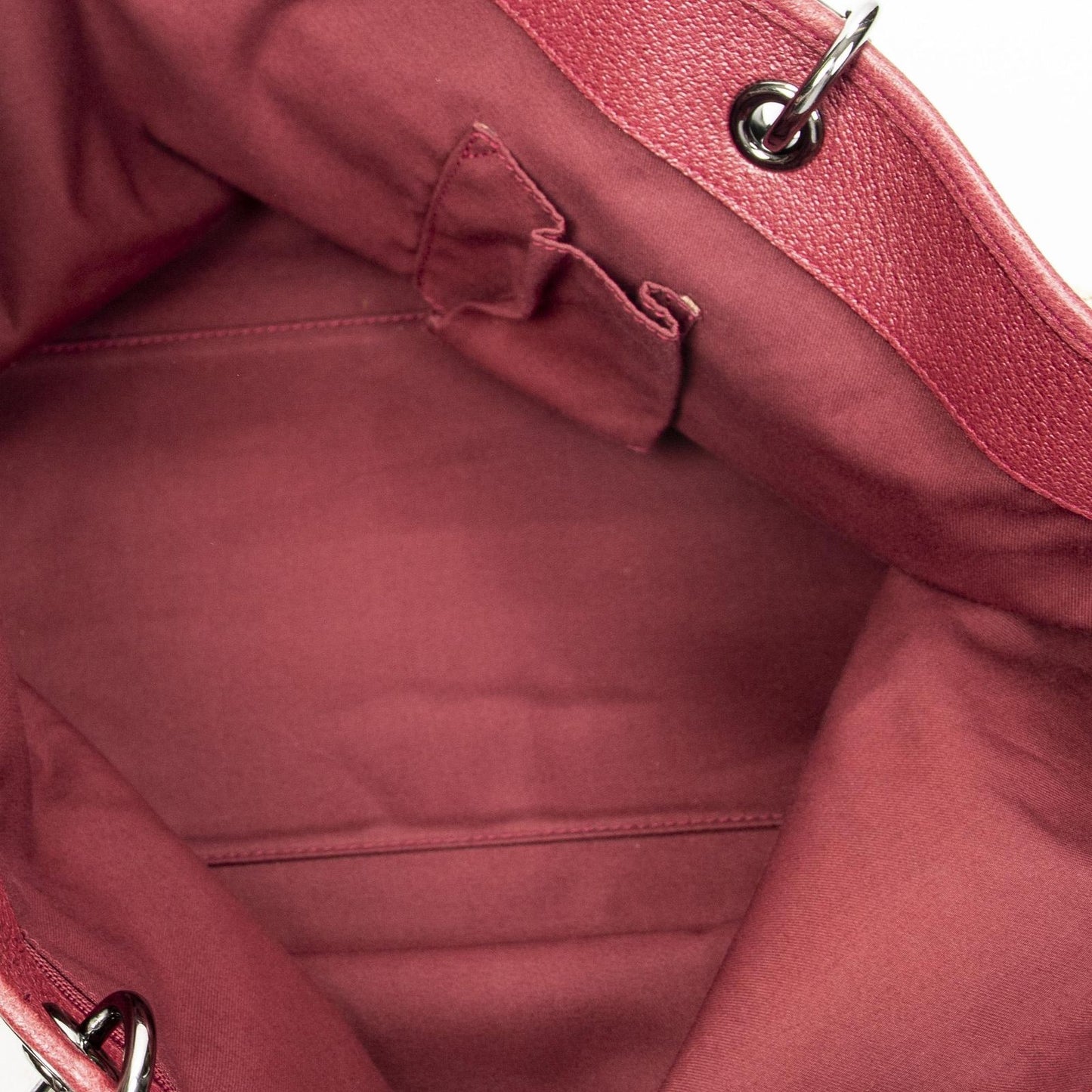 Gucci Large Eclipse Tote Beige Fuchsia GG Canvas — view 9