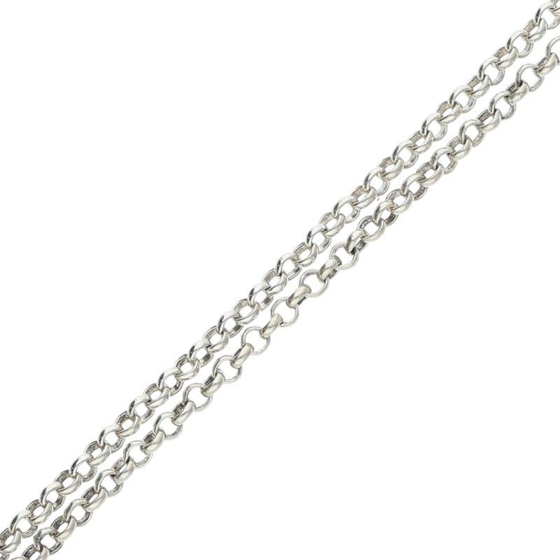 Chrome Hearts Neckchain Roll Chain Silver Necklace — view 5