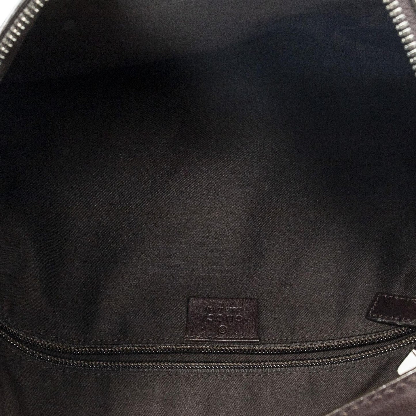 Gucci Zip Messenger Brown Guccissima — view 9