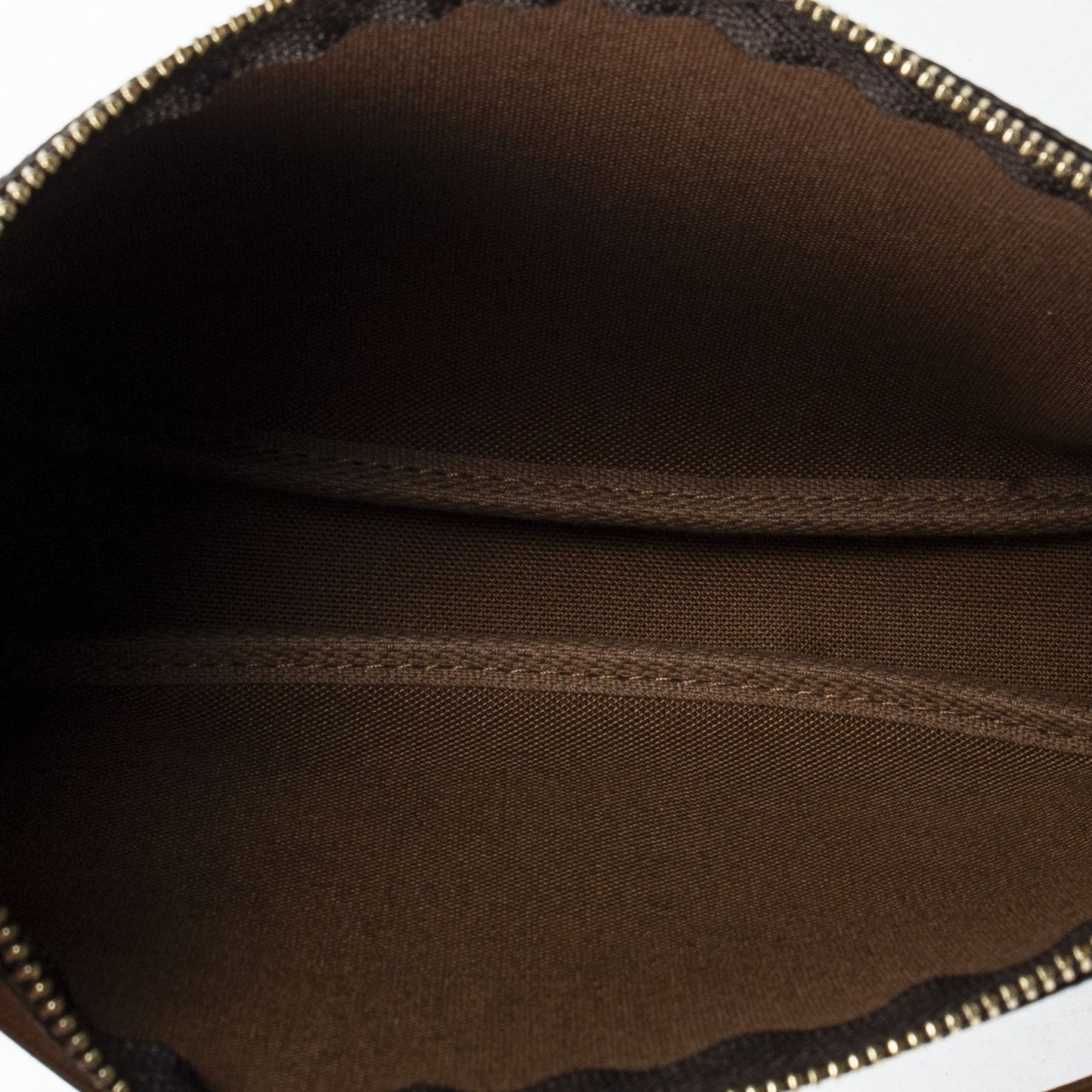 Louis Vuitton Pochette Brown Monogram Canvas — view 9