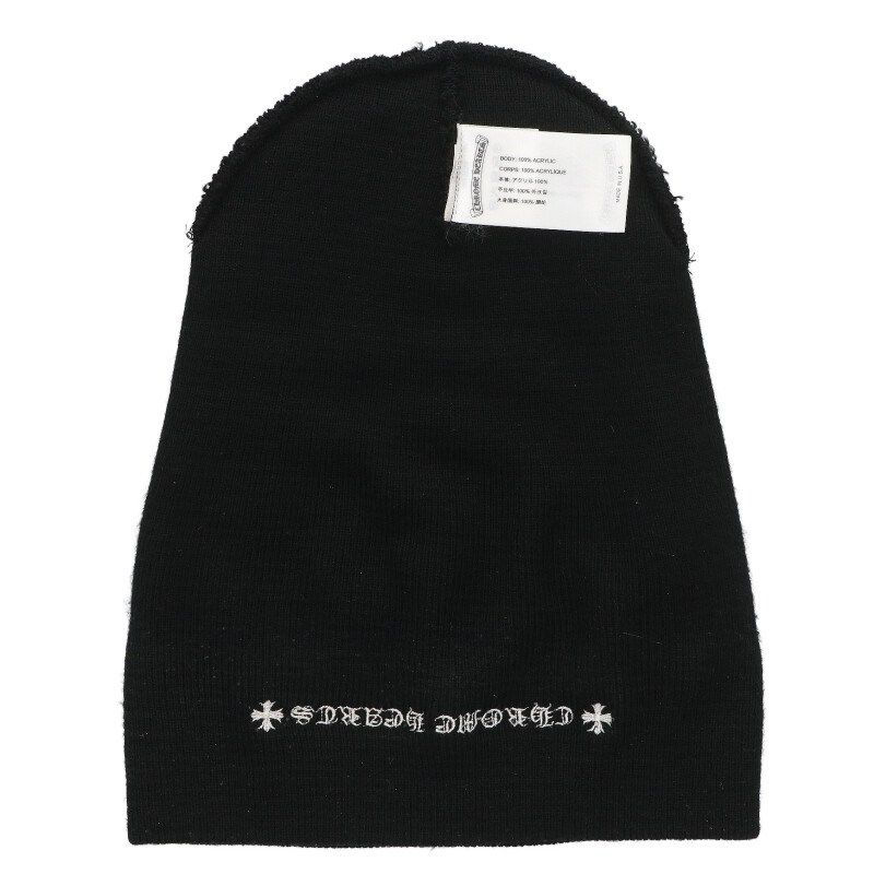 Chrome Hearts Wool Watch Cap CH Embroidered Acrylic Beanie Hat — view 3