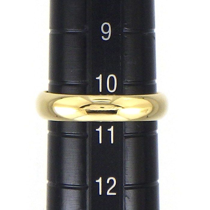 Tiffany & Co Ring Stacking Band Square Cut Ruby 18k Yellow Gold — view 8