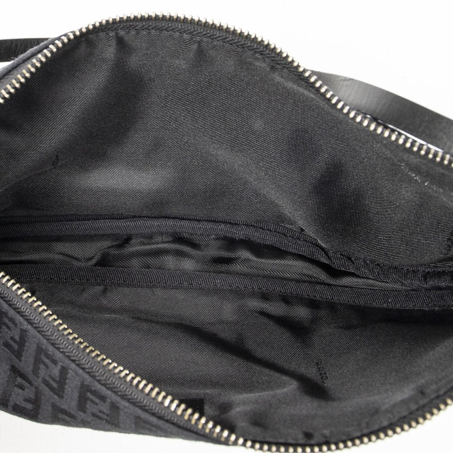 Fendi Pouch Black Zucchino Canvas — view 9