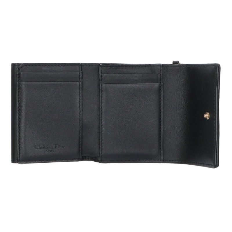 Dior Lady Trifold Lotus Wallet Handbag — view 3
