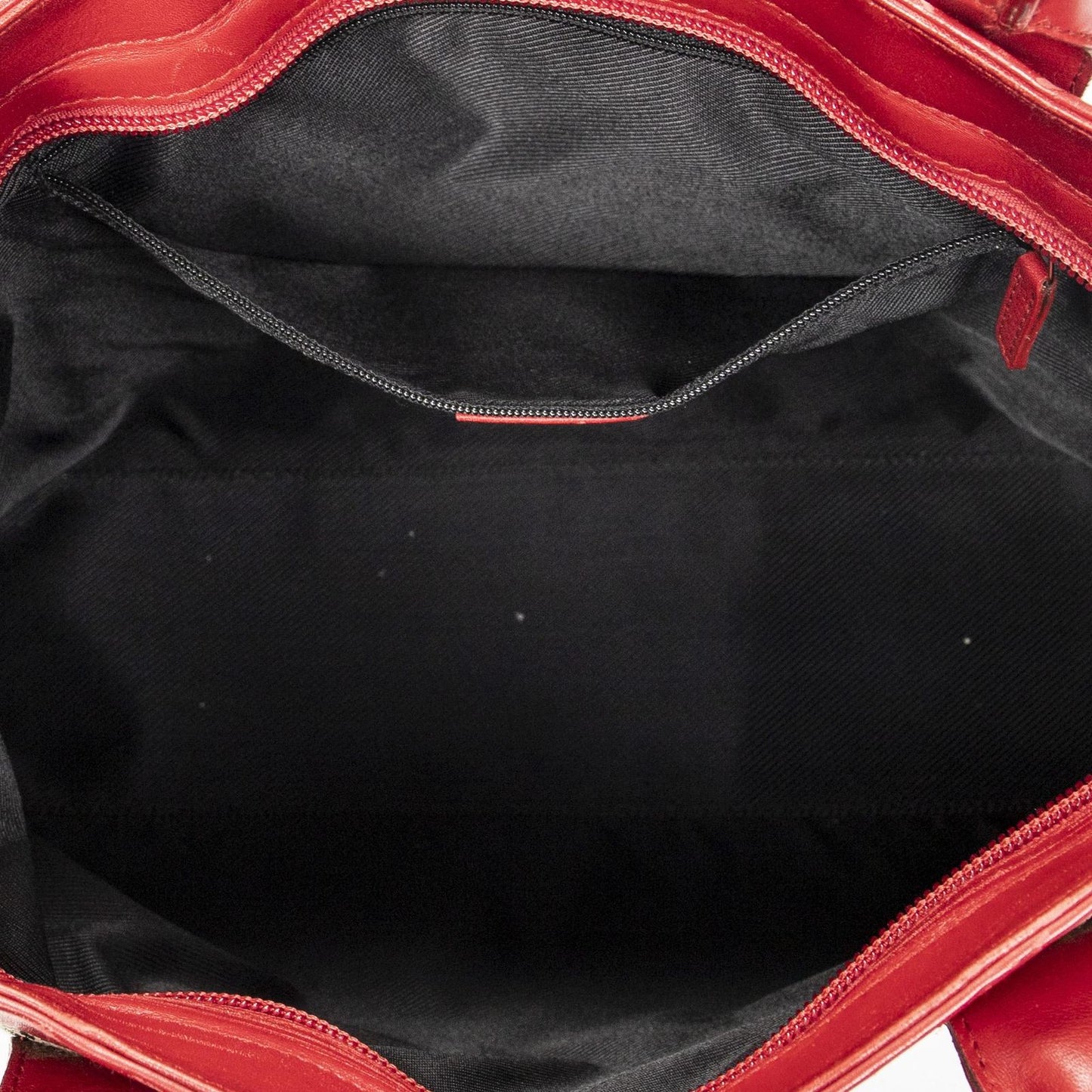 Gucci Zip Shopping Tote Beige Red GG Canvas — view 9