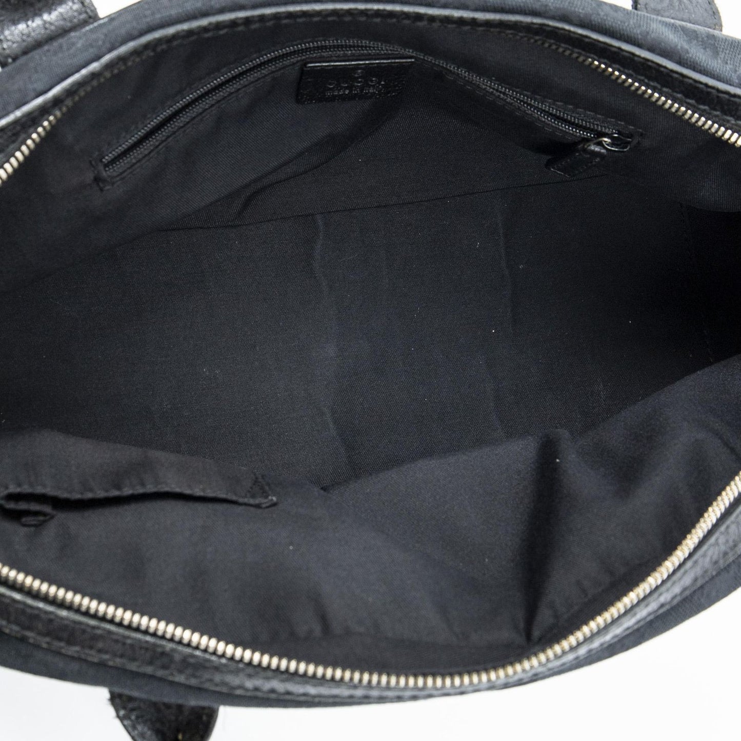 Gucci Web Principe Boston Black GG Canvas Messenger Bag — view 9