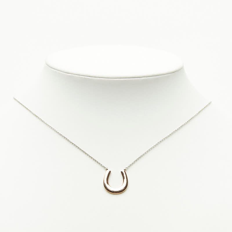 Tiffany & Co Horseshoe Necklace Silver — view 9