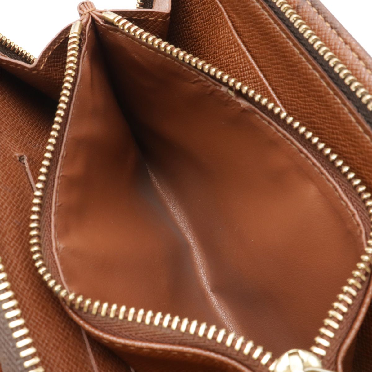 Louis Vuitton Monogram Porte-Monnaie Zip Around — view 8