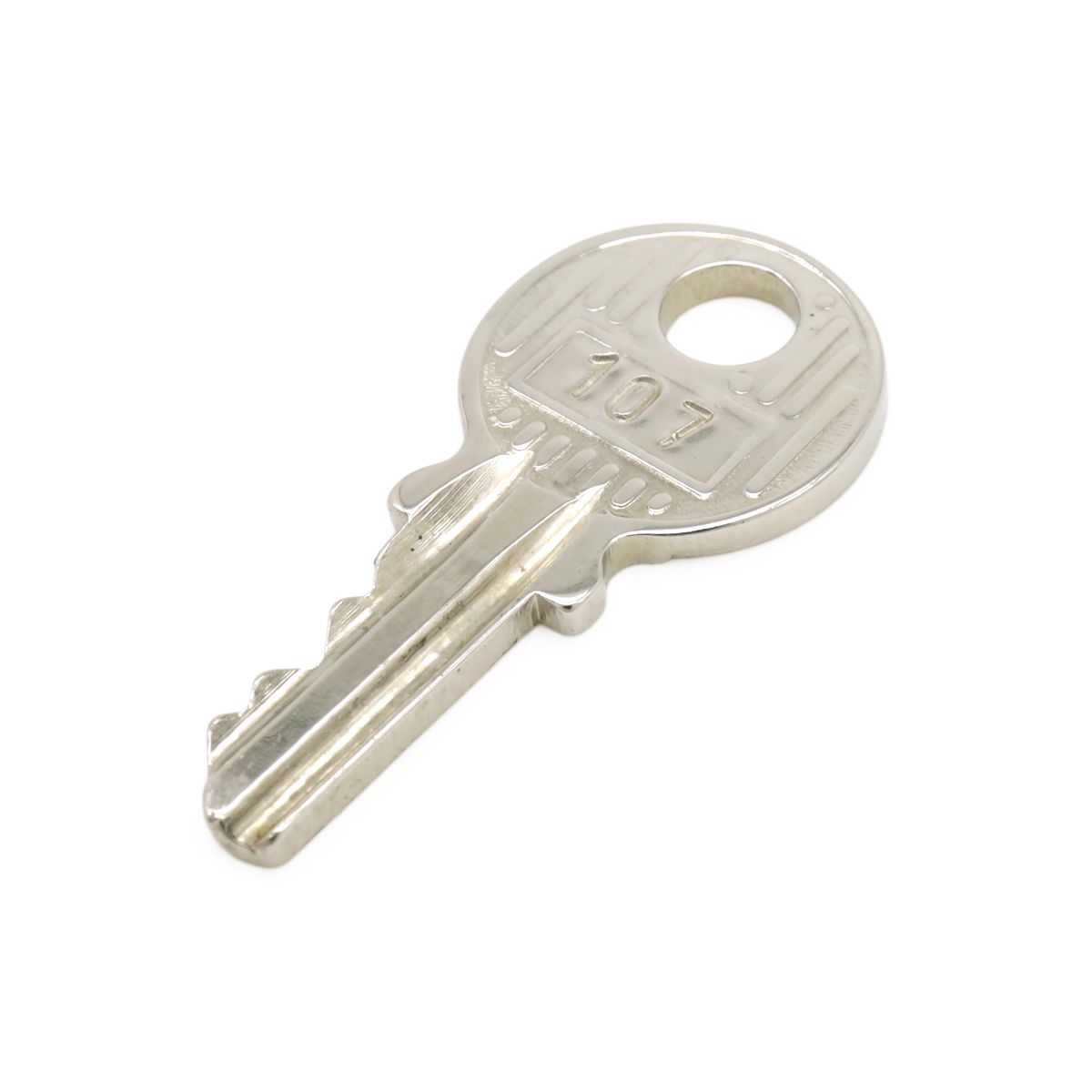Hermes Cadena Padlock Key with Key Metal Silver — view 6