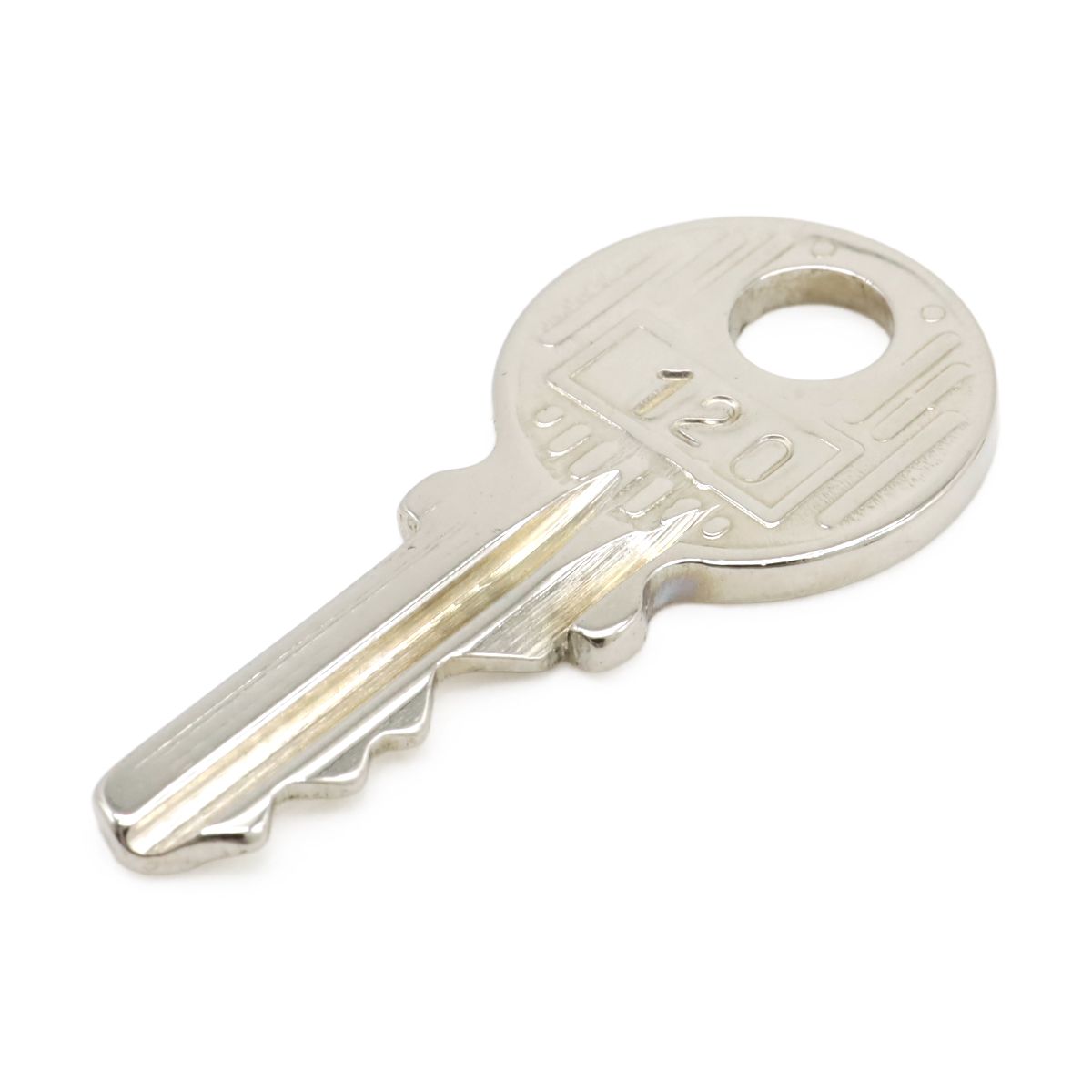 Hermes Cadena Padlock Key with Key Metal Silver — view 5