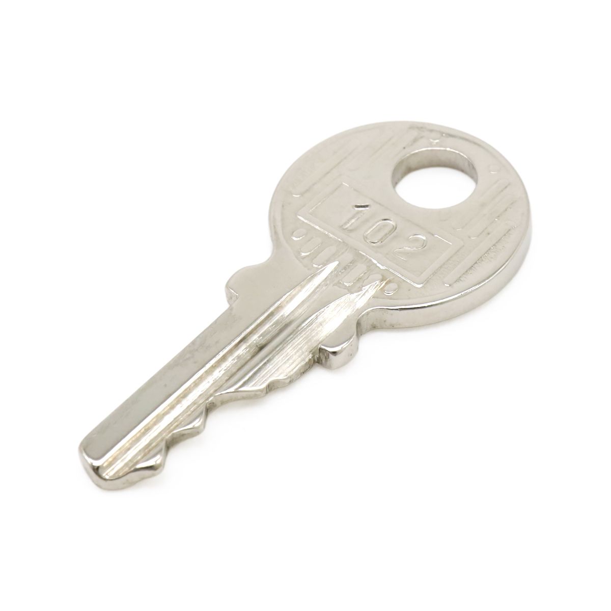 Hermes Cadena Padlock Key with Key Metal Silver — view 5