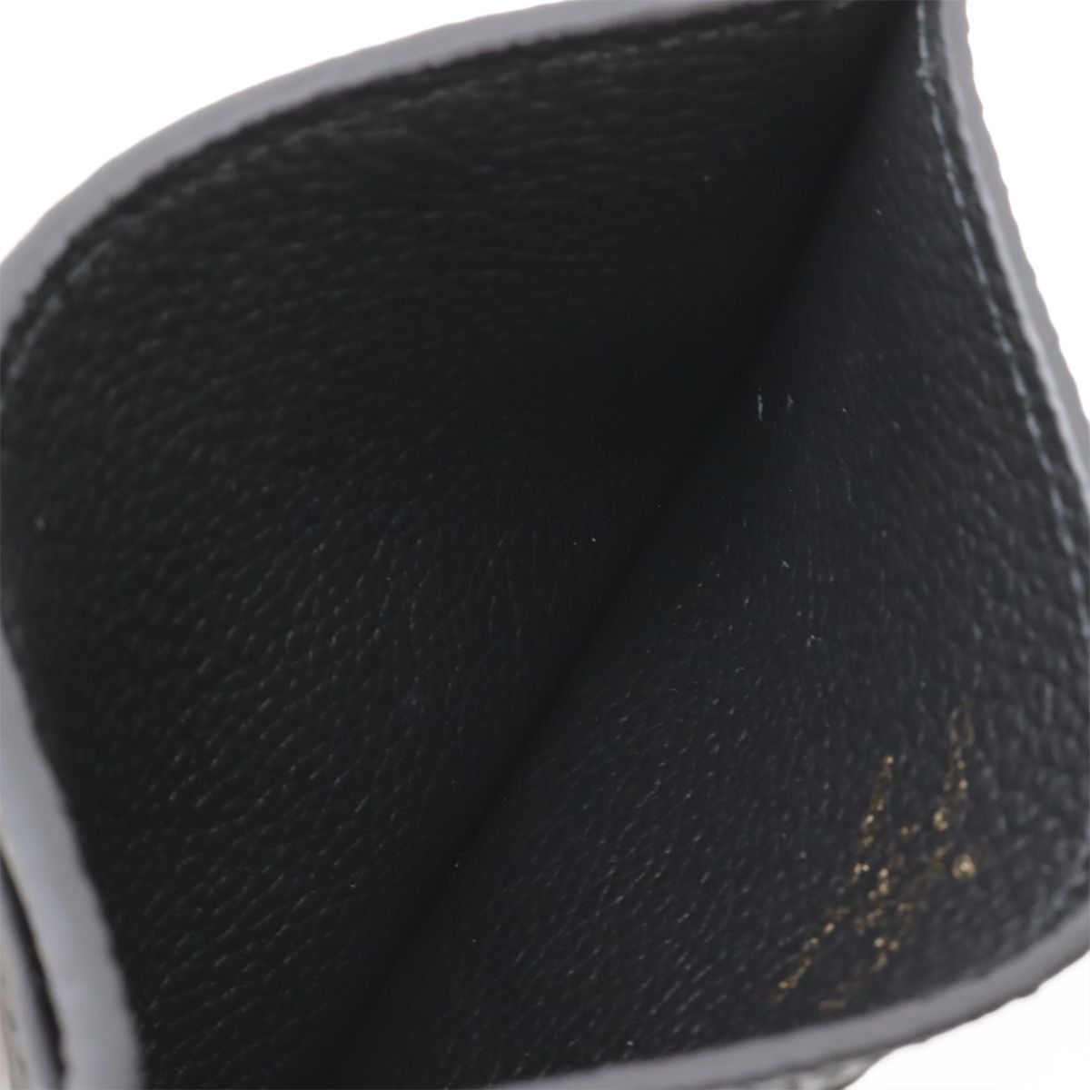 Louis Vuitton Monogram Empreinte Card Holder Sample Case Business Noir Black — view 4