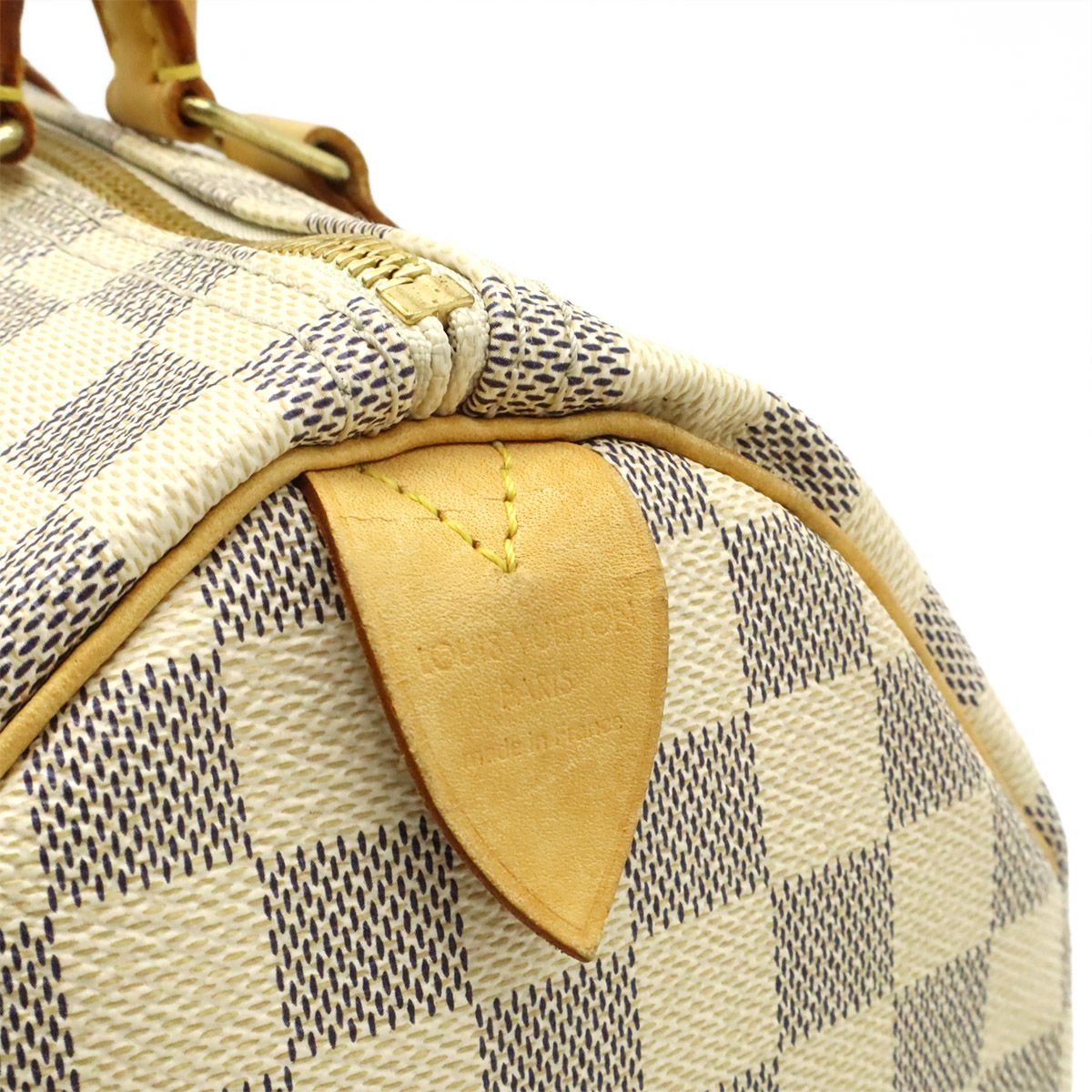 Louis Vuitton Damier Azur Speedy 30 Mini Boston Bag — view 9