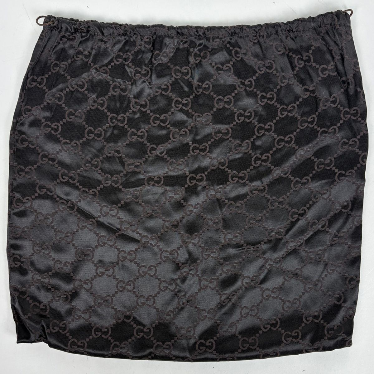 Gucci GG Pattern Shoulder Bag Canvas Black — view 8