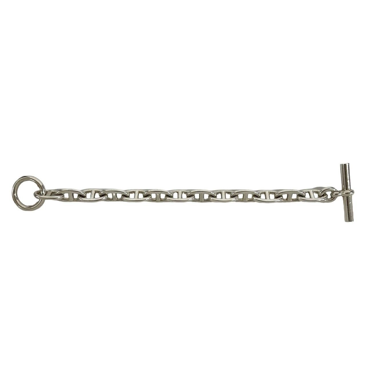 Hermes Chaine D'ancre GM 13 Pieces 925 Sterling Silver Bracelet Chain — view 6
