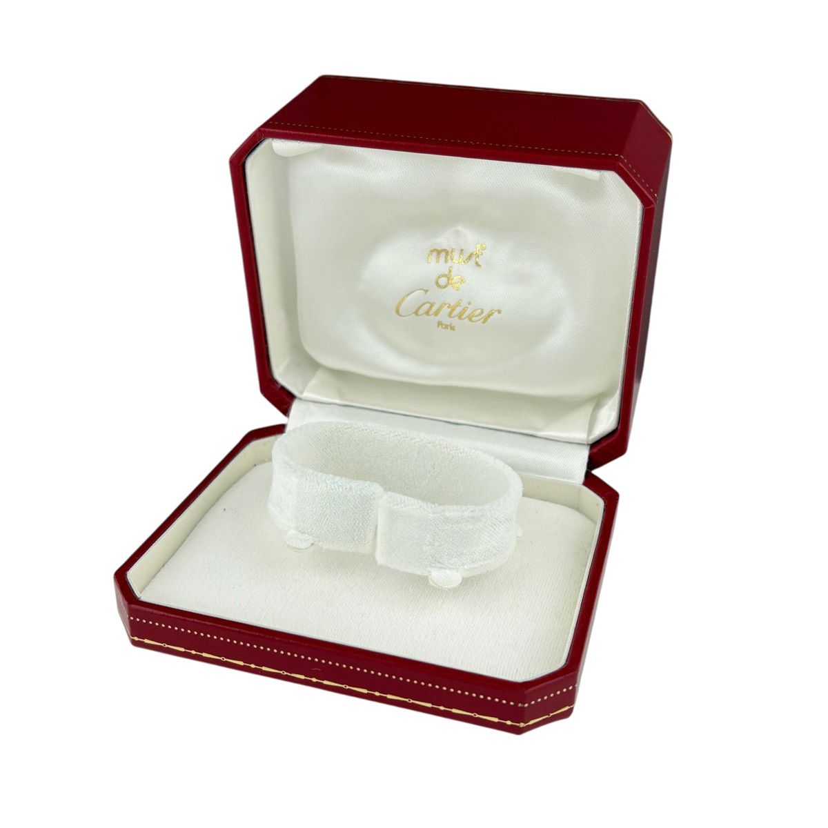 Cartier Must Colise Vermeil Trinity Watch 925 Sterling Silver Leather Quartz — view 5
