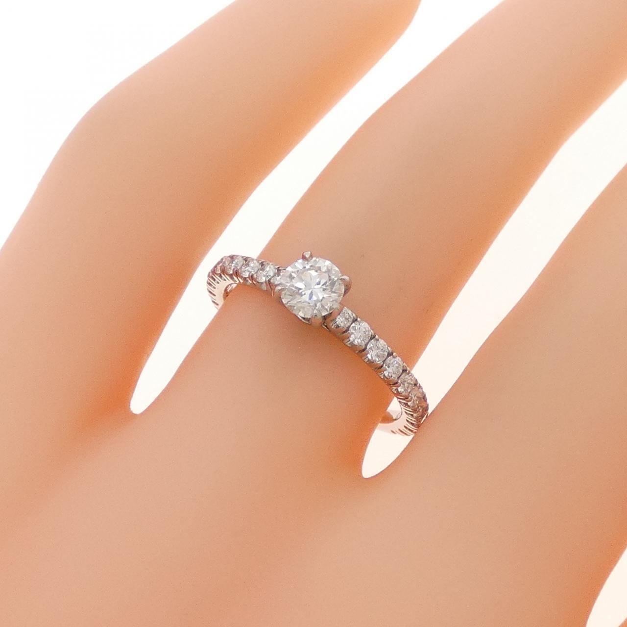 Cartier Solitaire Ring Silver — view 5