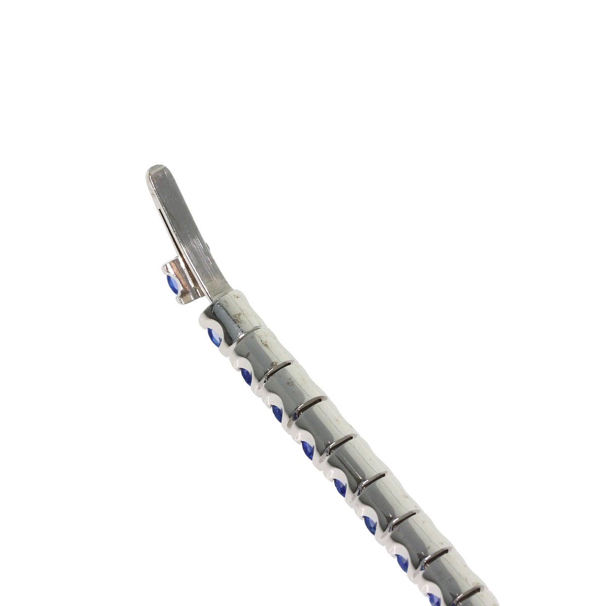 Cartier Essential Line Sapphire Bracelet 18k White Gold — view 9