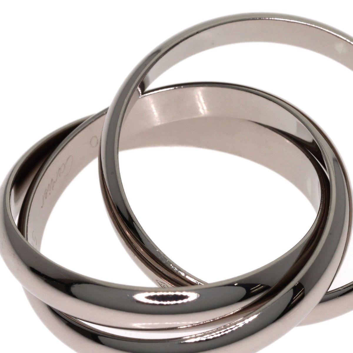 Cartier Trinity 47 Ring 18k White Gold