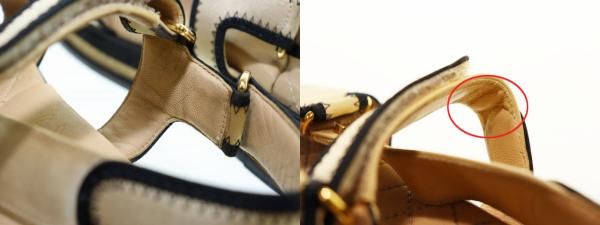 Chanel CC Logo Sports Sandals Satin Leather Beige — view 9