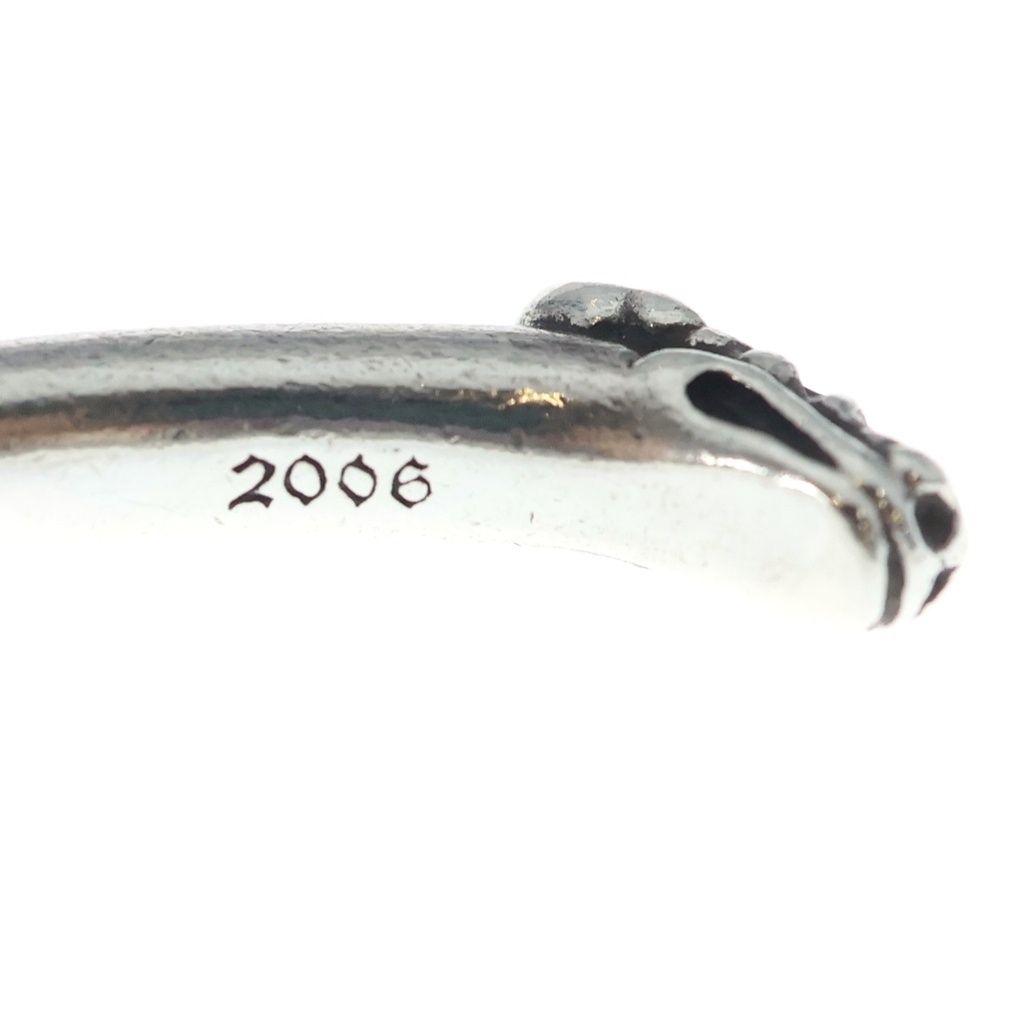 Chrome Hearts Bangle Double Dog Bracelet Silver — view 6