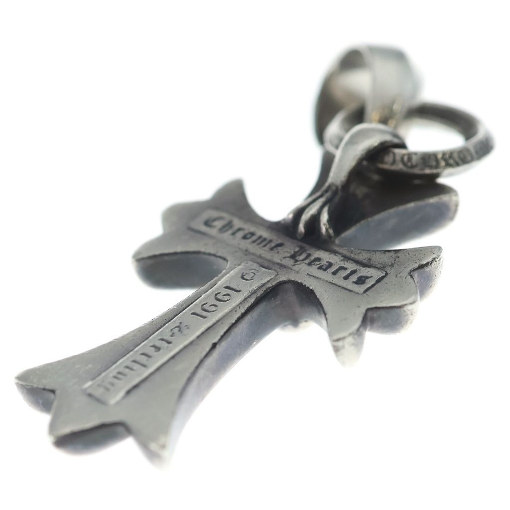 Chrome Hearts CH Crs Sml Bale Small CH Cross Pendant Top Silver — view 6