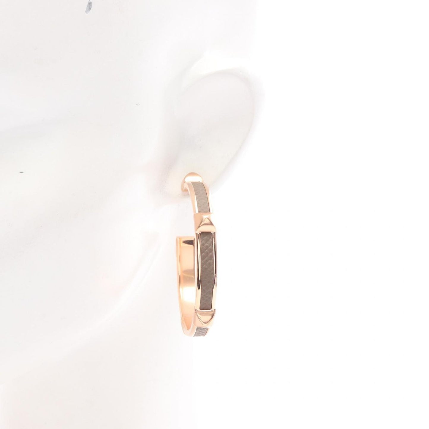 Hermes Earrings Athena GM Stainless Steel — view 5