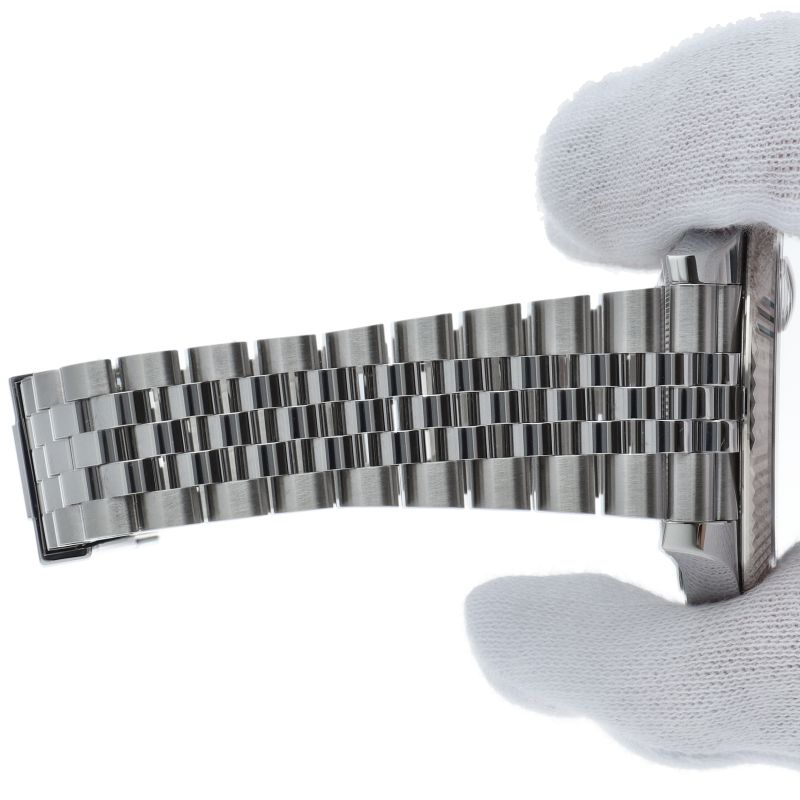 Rolex Datejust 41 Watch Jubilee Calf Troman Wimbledon Box 18k White Gold — view 7