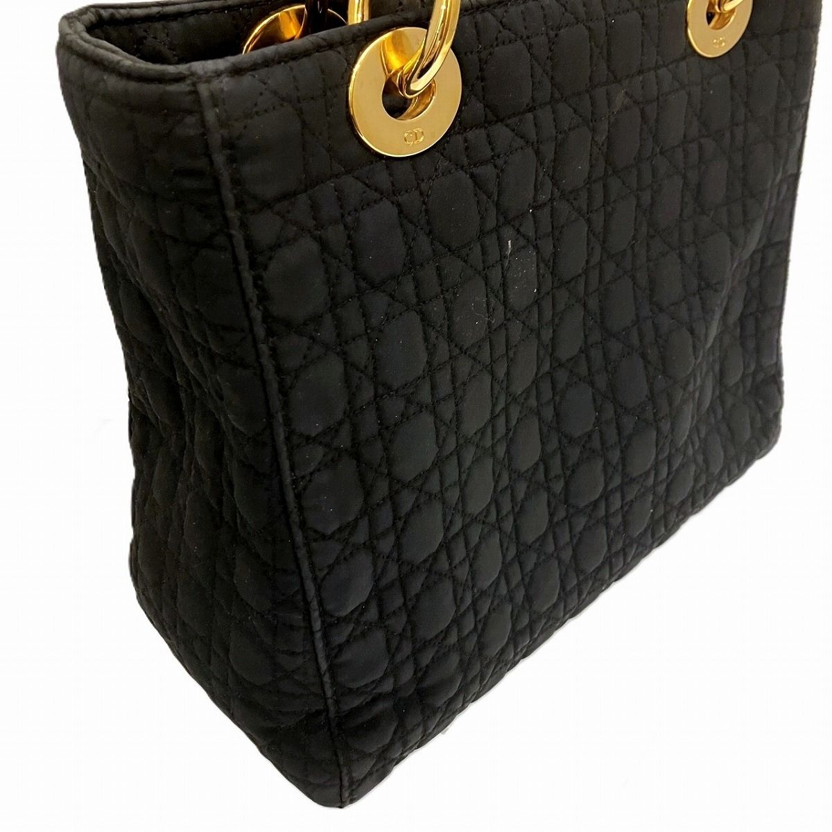Dior Cannage Handbag Nylon — view 9