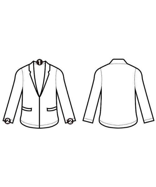 Celine Tailored Jacket Black — view 9